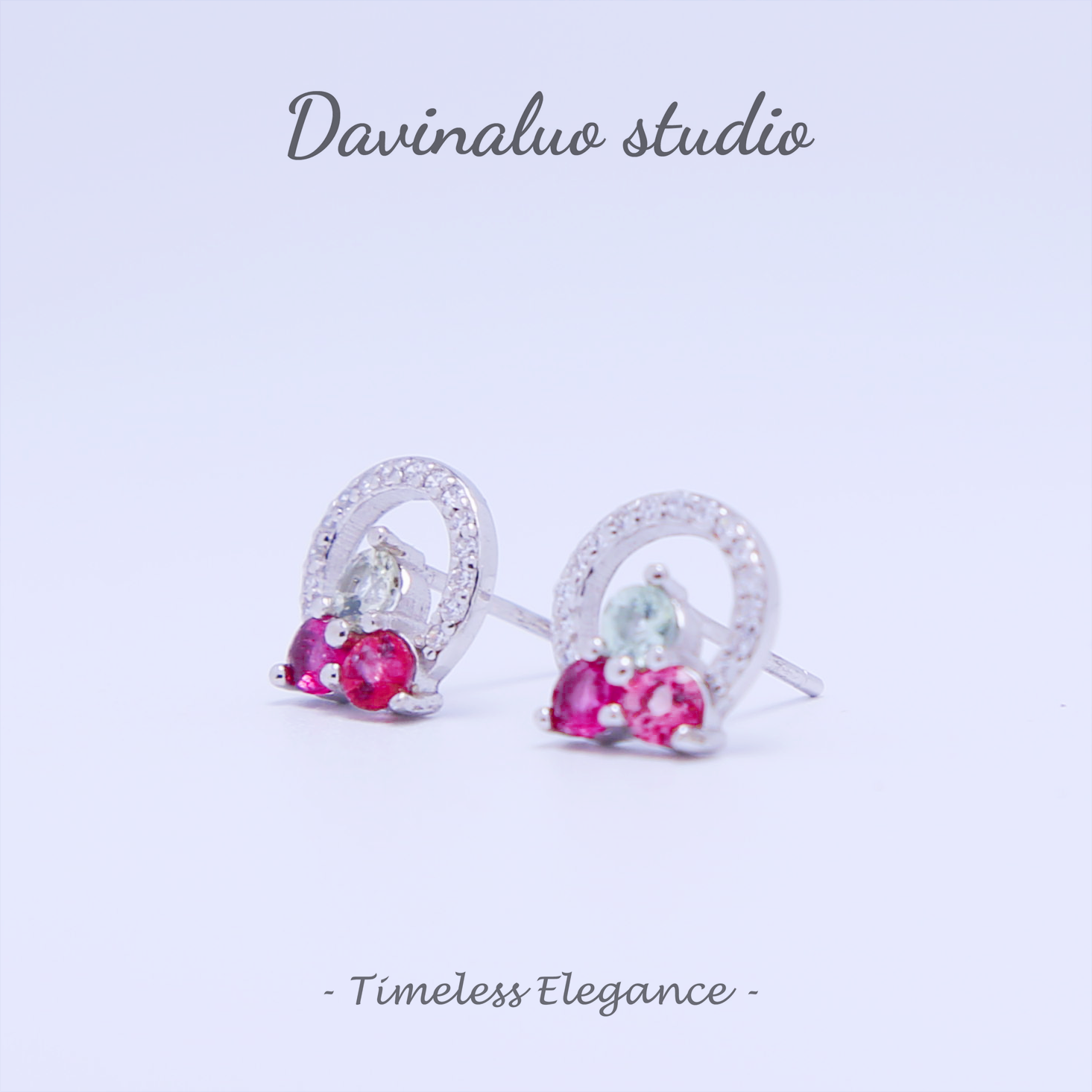 Boucles d'oreilles en Tourmaline naturelle en argent S925, exquises, à la mode, BXE002